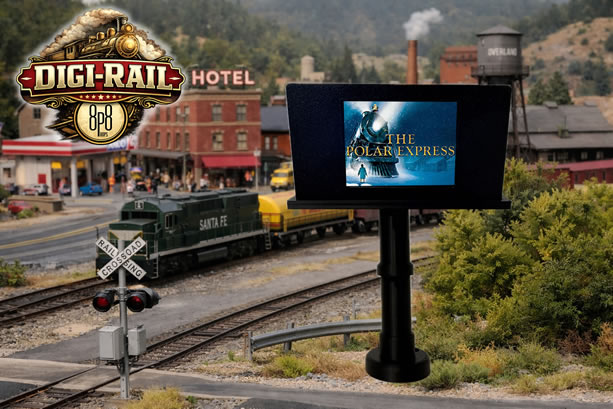 Digital Billboards for model railroads or dioramas