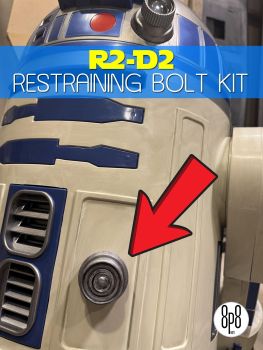 Star wars R2-D2 Push Button Restraining Bolt button for your Home Depot animatronic!