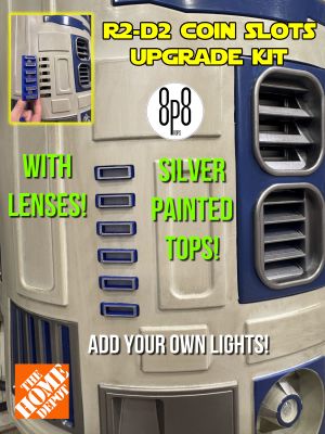 Home Depot R2-D2 Coin Slots Upgrade kit!