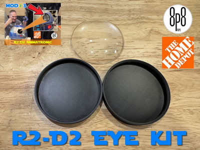 Star wars mod for your Home Depot R2-D2 ANIMATRONIC! 